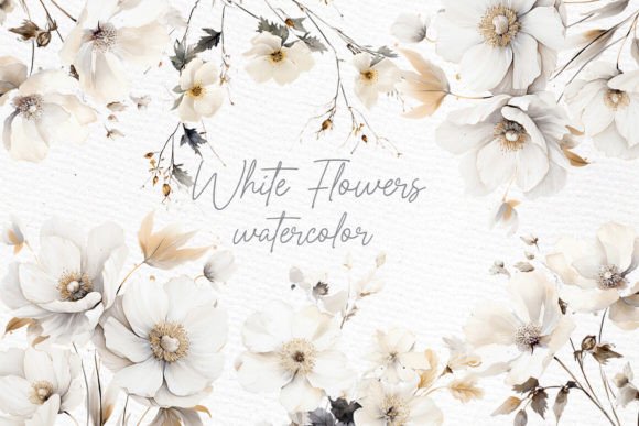 Download Wild Floral Clipart Watercolor Flowers - Watercolor Collection
