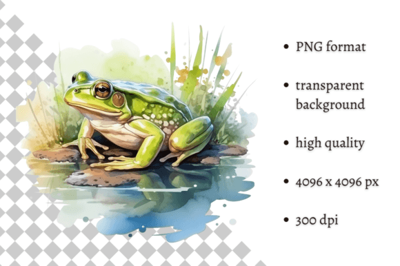 Download Watercolor Frog Individual Clipart - Watercolor Collection