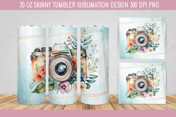 Download Floral Camera Watercolor - Watercolor Collection