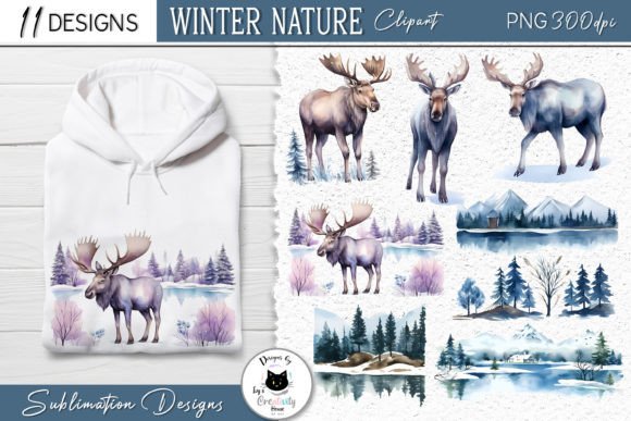 Download Watercolor Winter Clipart | Nature PNG - Watercolor Collection