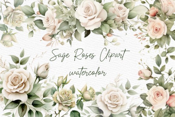 Download Watercolor Roses Clipart White Roses Png - Watercolor Collection