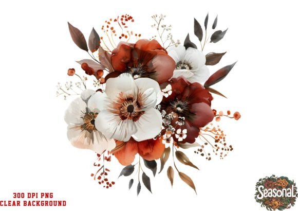 Download Watercolor Wedding Flower Bouquet PNG - Watercolor Collection