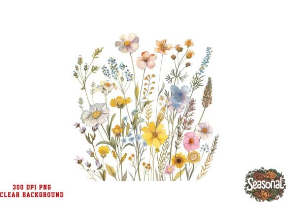Download Watercolor Wildflower Png Art - Watercolor Collection