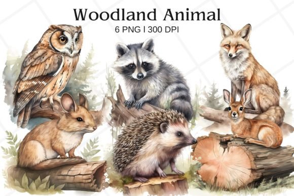 Download Little Woodland Animal Watercolor - Watercolor Collection