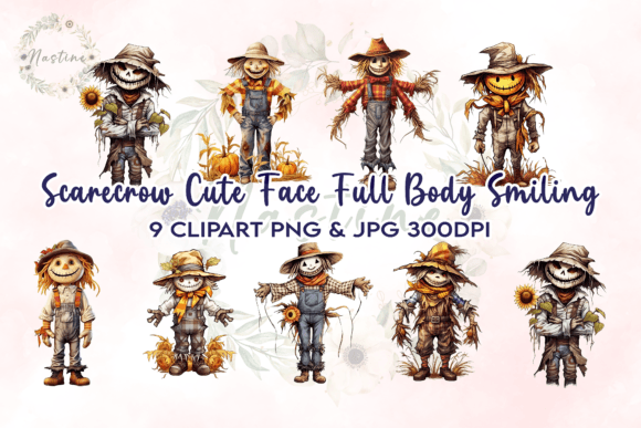 Download Scarecrow Watercolor Clipart - Watercolor Collection