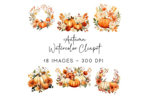 Download Autumn Watercolor Clipart - Watercolor Collection