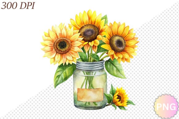 Download Watercolor Sunflower PNG Clipart - Watercolor Collection