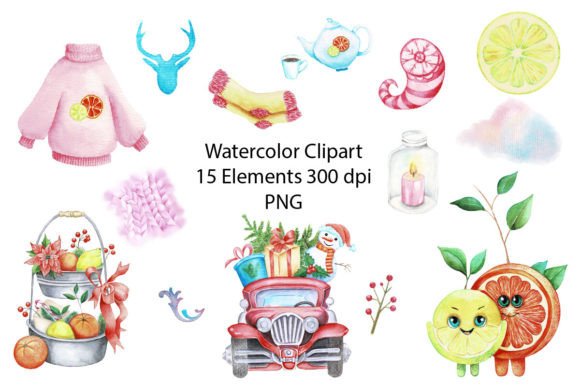 Download Watercolor Winter Clipart, Dovnload, PNG - Watercolor Collection