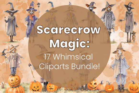 Download Watercolor Scarecrow Clipart - Watercolor Collection