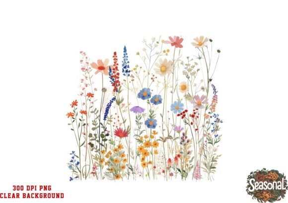 Download Watercolor Spring Wild Flower Clipart - Watercolor Collection