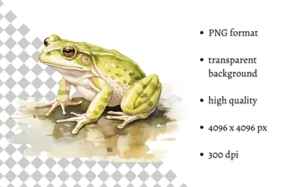 Download Watercolor Frog Individual Clipart - Watercolor Collection