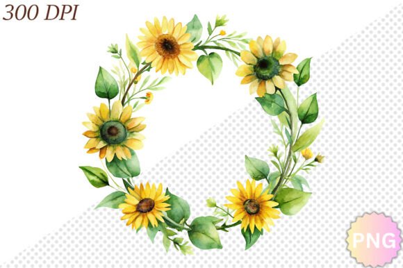 Download Watercolor Sunflower PNG Clipart - Watercolor Collection