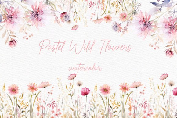 Download Wild Floral Clipart Watercolor Flowers - Watercolor Collection