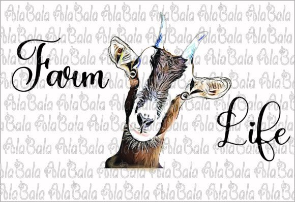 Download Watercolor Goat PNG,Sublimation Graphics - Watercolor Collection