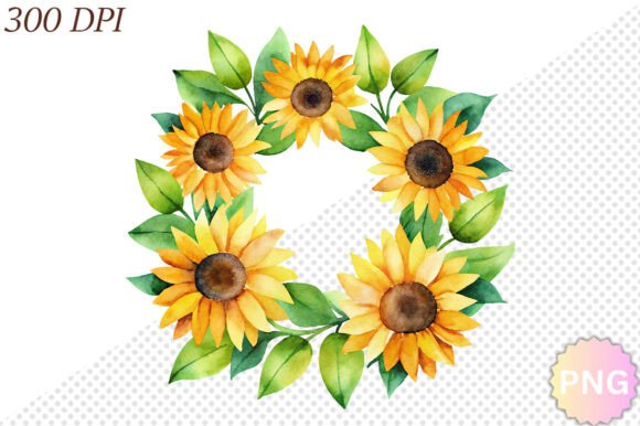 Download Watercolor Sunflower PNG Clipart - Watercolor Collection