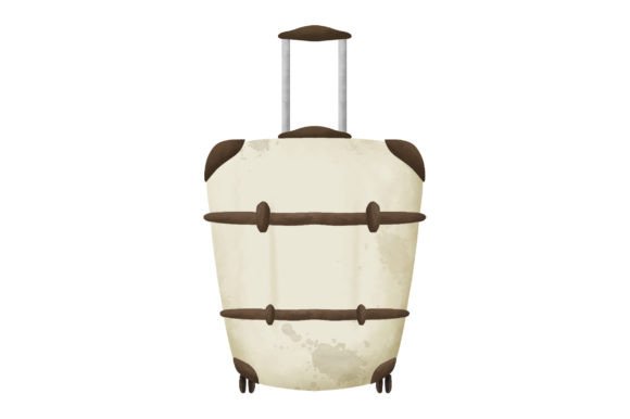 Download Suitcase Watercolor - Watercolor Collection