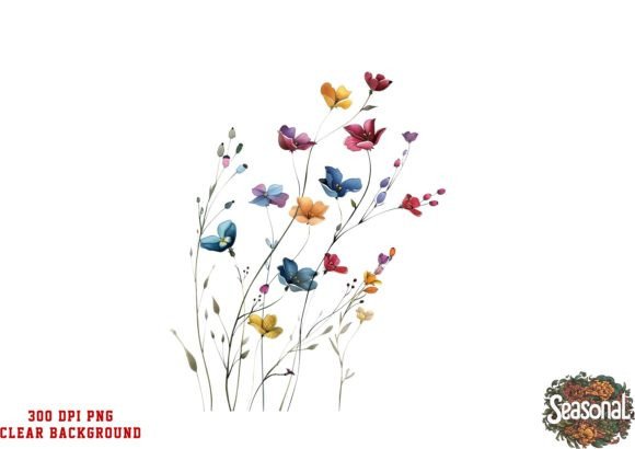 Download Watercolor Wildflower Png Clipart - Watercolor Collection