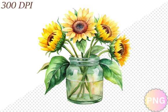 Download Watercolor Sunflower PNG Clipart - Watercolor Collection