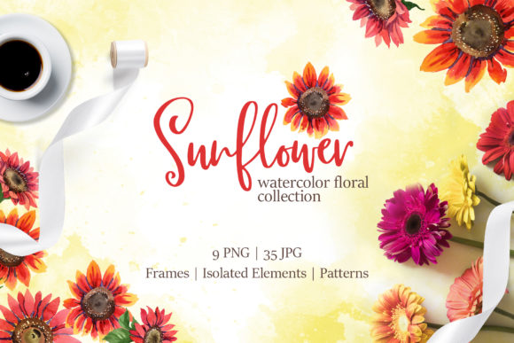 Download Sunflower Watercolor - Watercolor Collection