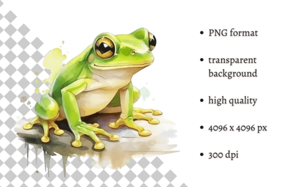 Download Watercolor Frog Individual Clipart - Watercolor Collection