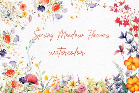 Download Wild Floral Clipart Watercolor Flowers - Watercolor Collection
