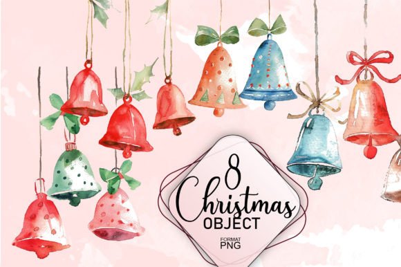 Download Christmas Bell Watercolor Pack - Watercolor Collection