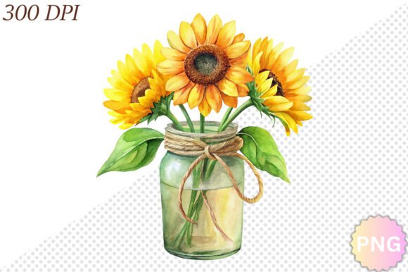 Download Watercolor Sunflower PNG Clipart - Watercolor Collection