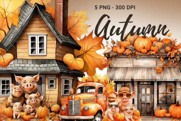 Download Fall Autumn Watercolor Clipart - Watercolor Collection